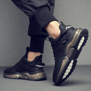 SUAVE II Men's Genuine Leather Casual Sneakers