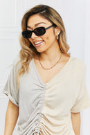 Gafas de sol ovaladas con montura completa