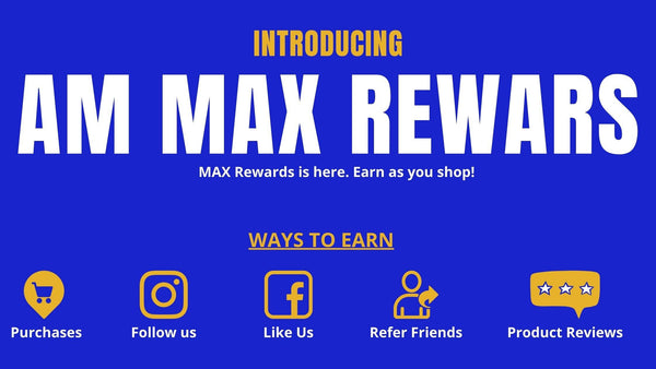 AM MAX Rewards is here. Earn as you shop. - AM APPAREL