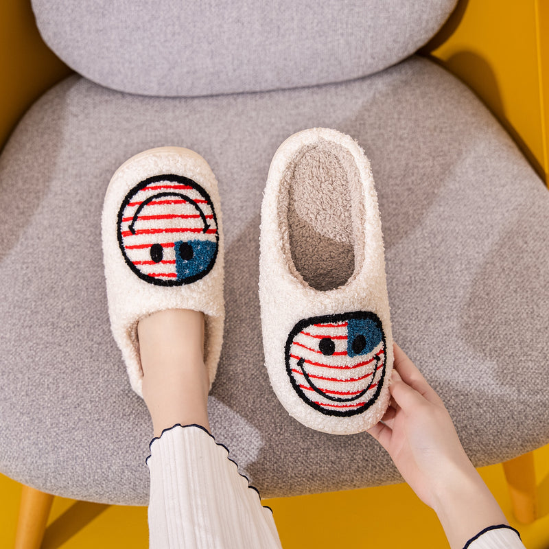 Pantuflas con cara sonriente Melody