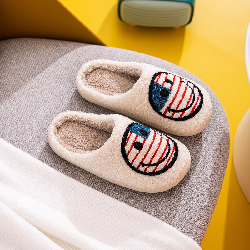 Pantuflas con cara sonriente Melody