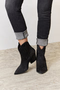 Botas camperas tobilleras con diamantes de imitación de East Lion Corp