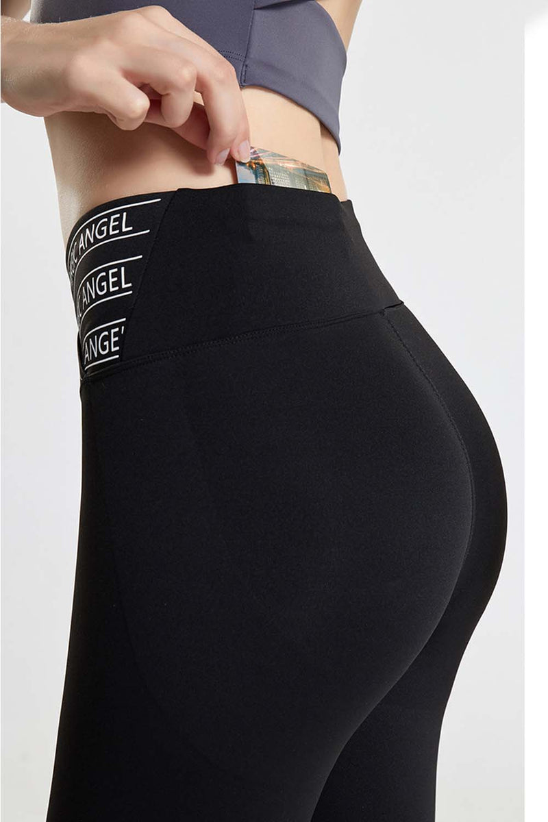 Wide Waistband Sports Pants