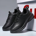 EXUDE Men's Casual PU Faux Leather Sneakers