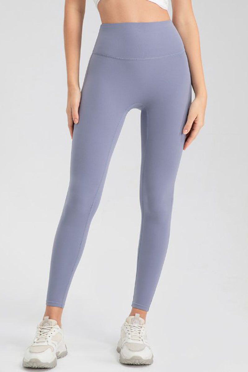 Pantalones activos ajustados de cintura alta