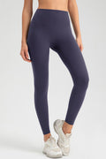 Pantalones activos ajustados de cintura alta