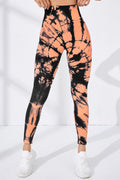 Pantalones activos largos con cintura ancha