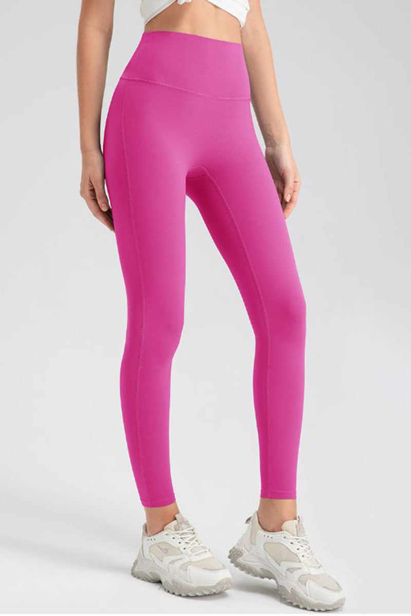 Pantalones activos ajustados de cintura alta