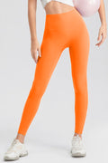 Pantalones activos ajustados de cintura alta
