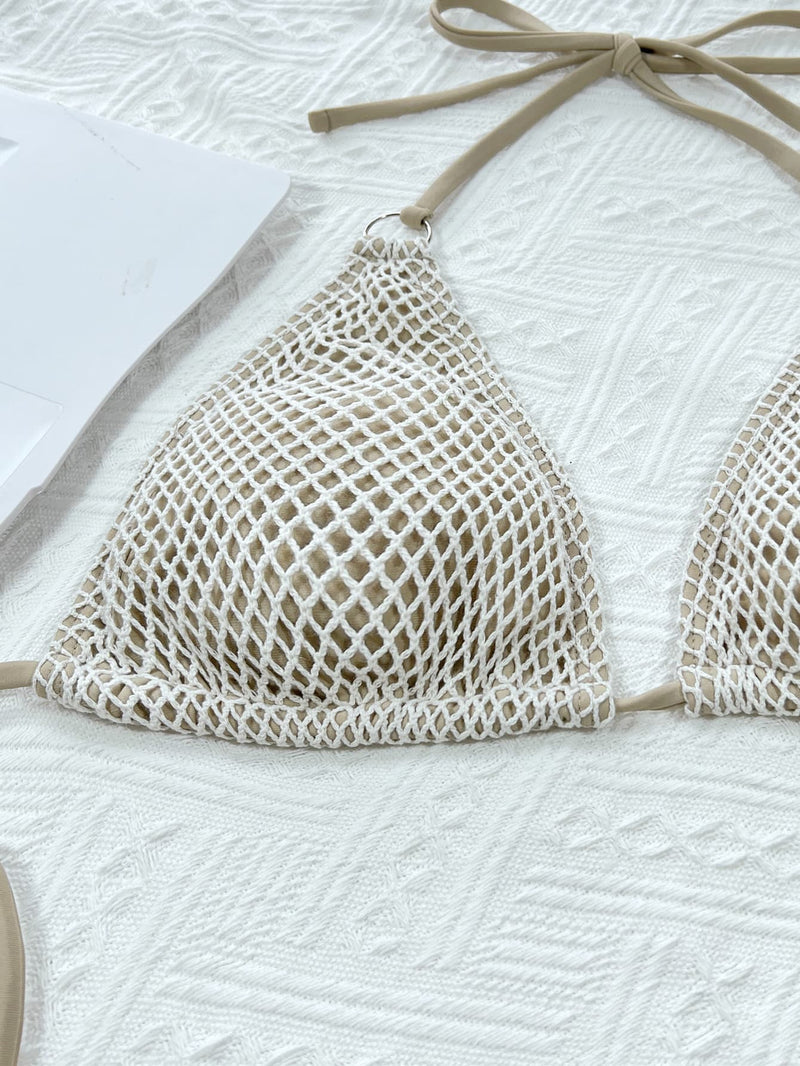 Ensemble de bikini noué au dos
