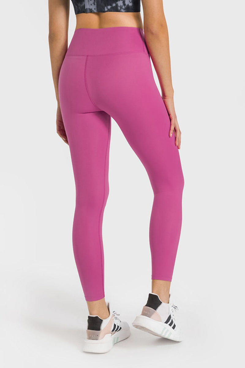 Legging de yoga taille haute longueur cheville