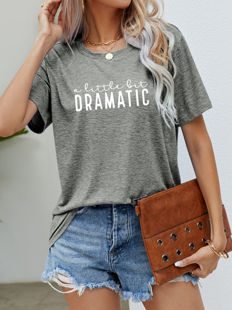 T-shirt graphique UN PEU DRAMATIQUE