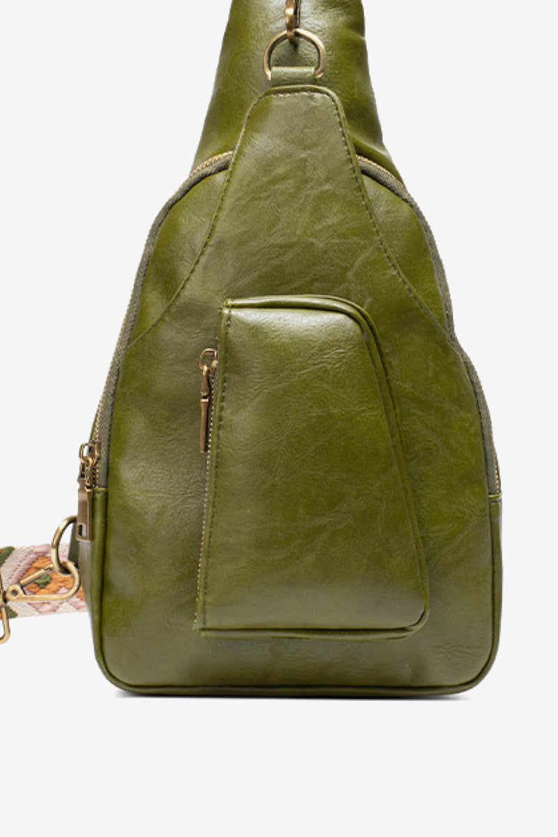 Sac à bandoulière en cuir PU All The Feels