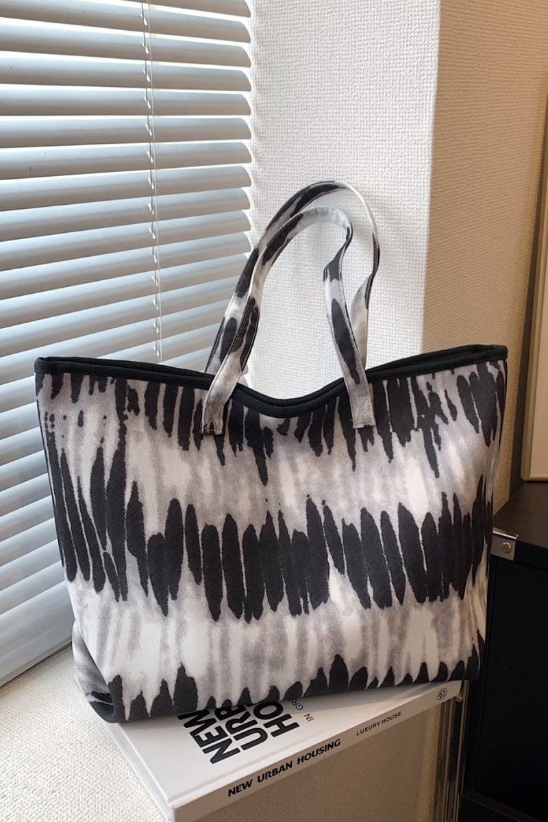 Bolso tote de cuero de PU estampado