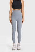 Feel Like Skin Elastic Waistband Yoga Leggings