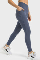 Legging de yoga taille V avec poches