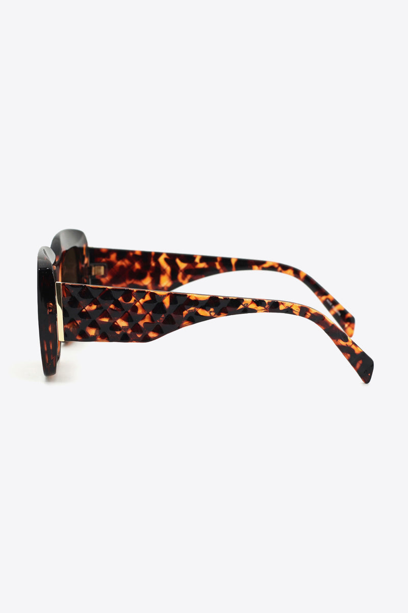 Lunettes de soleil carrées en polycarbonate UV400