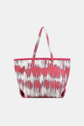 Printed PU Leather Tote Bag