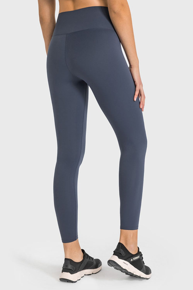 Leggings de yoga de cintura alta hasta los tobillos