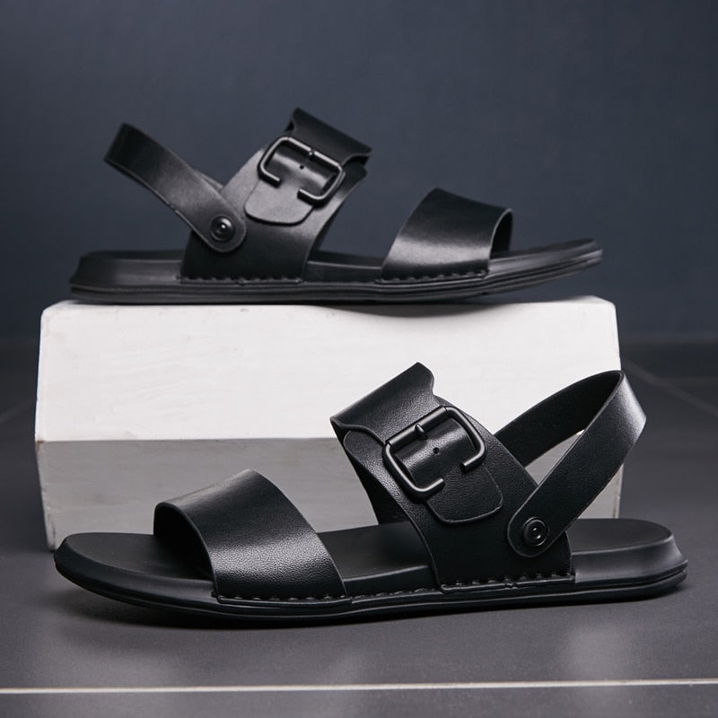 Men's Genuine Leather Comfortable Classic Sandals