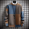 Jersey de cuello alto Harajuku para hombre