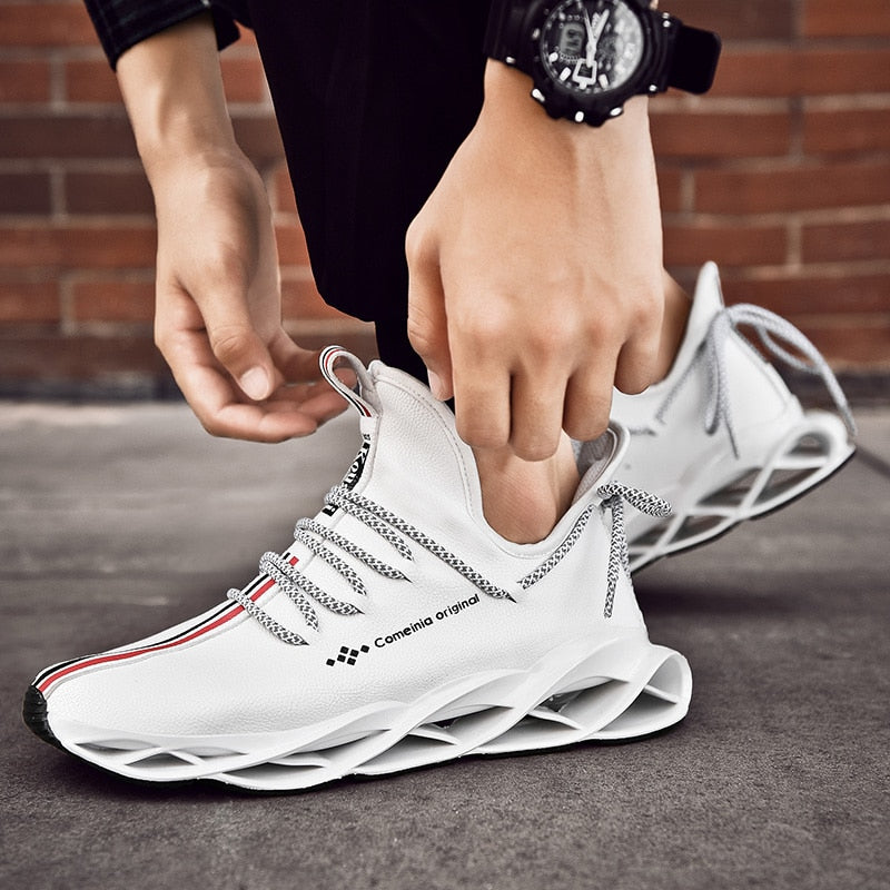 Men's Waterproof Non-Slip Plush Sports Shoes