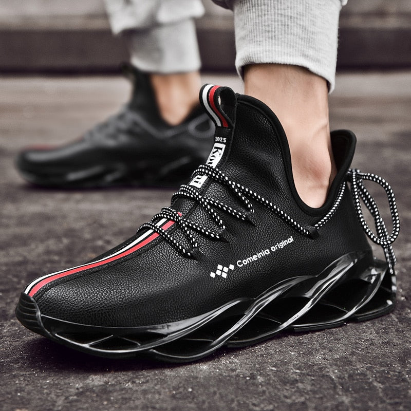 Men's Waterproof Non-Slip Plush Sports Shoes