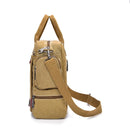 Men's Large Waterproof Canvas Briefcase Bag