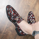 Mocasines transpirables planos casuales vintage para hombres