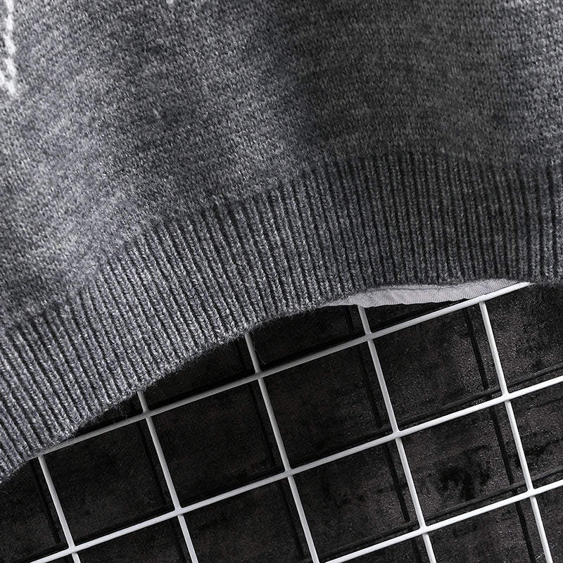Jersey de punto Argyle de moda para hombre
