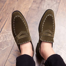 Mocasines de boda formales lujosos para hombre