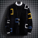 Pull en cachemire à manches longues pour homme