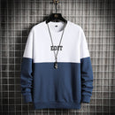 Sweat Harajuku Patchwork Double Couleur OEIN 