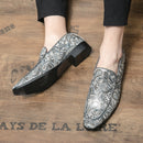 Mocasines transpirables planos casuales vintage para hombres