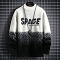 SPACE Men's Fashion Mink Cashmere Sweater