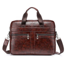 WEIXER Maletín vintage para hombre Bolso bandolera