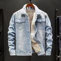 Men's Outerwear Thick Warm Denim Jacket