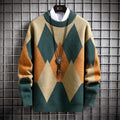 Men's Long Sleeve Warm Cashmere Pullover