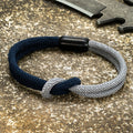 MK Men's Double-layered Knotted Bracelet