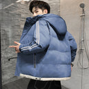 MANTORS Parka con capucha para hombre Chaqueta de calle