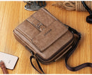 WEIXER Bolso bandolera vintage de lujo para hombre