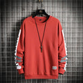 Sudadera con cuello en O informal de otoño para hombre OEIN
