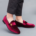 Men's Shadow Patent Velvet Luxury Italian Loafers