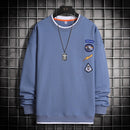 OEIN Sweat-shirt décontracté à deux pièces pour homme 