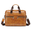 WEIXER Maletín vintage para hombre Bolso bandolera
