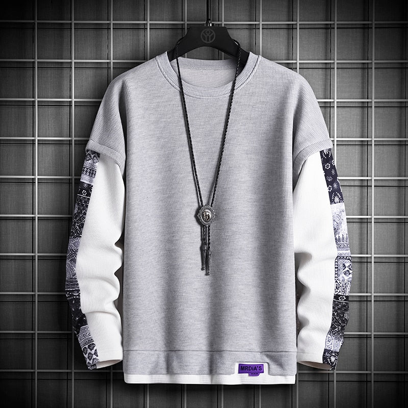 Sudadera ligera Harajuku Streetwear para hombre