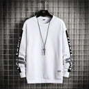 OEIN Sweat-shirt décontracté à col rond pour homme 