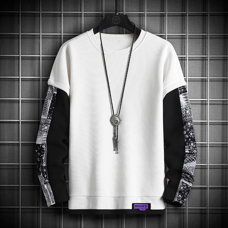 Sudadera ligera Harajuku Streetwear para hombre
