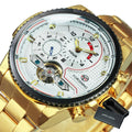 FORSINING Men's Tourbillon Luxury Mechanical Watche