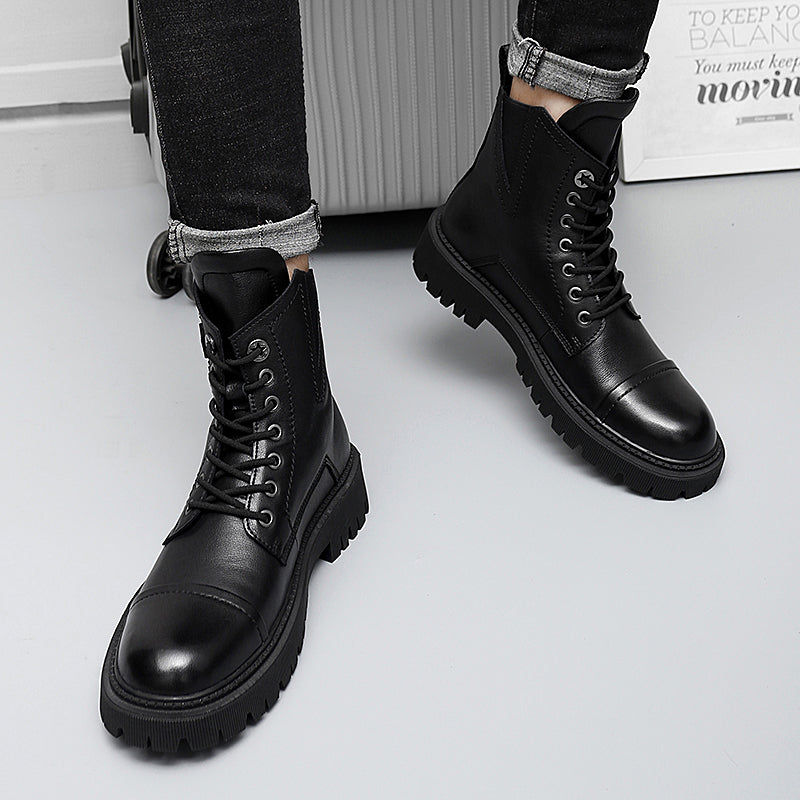 Men's High Quality Genuine Leather Luxury Boots